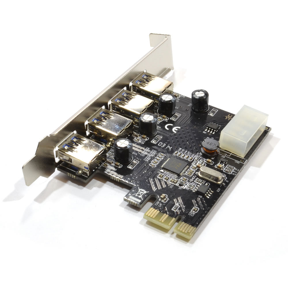 PCI-E to USB 3.0 4 port