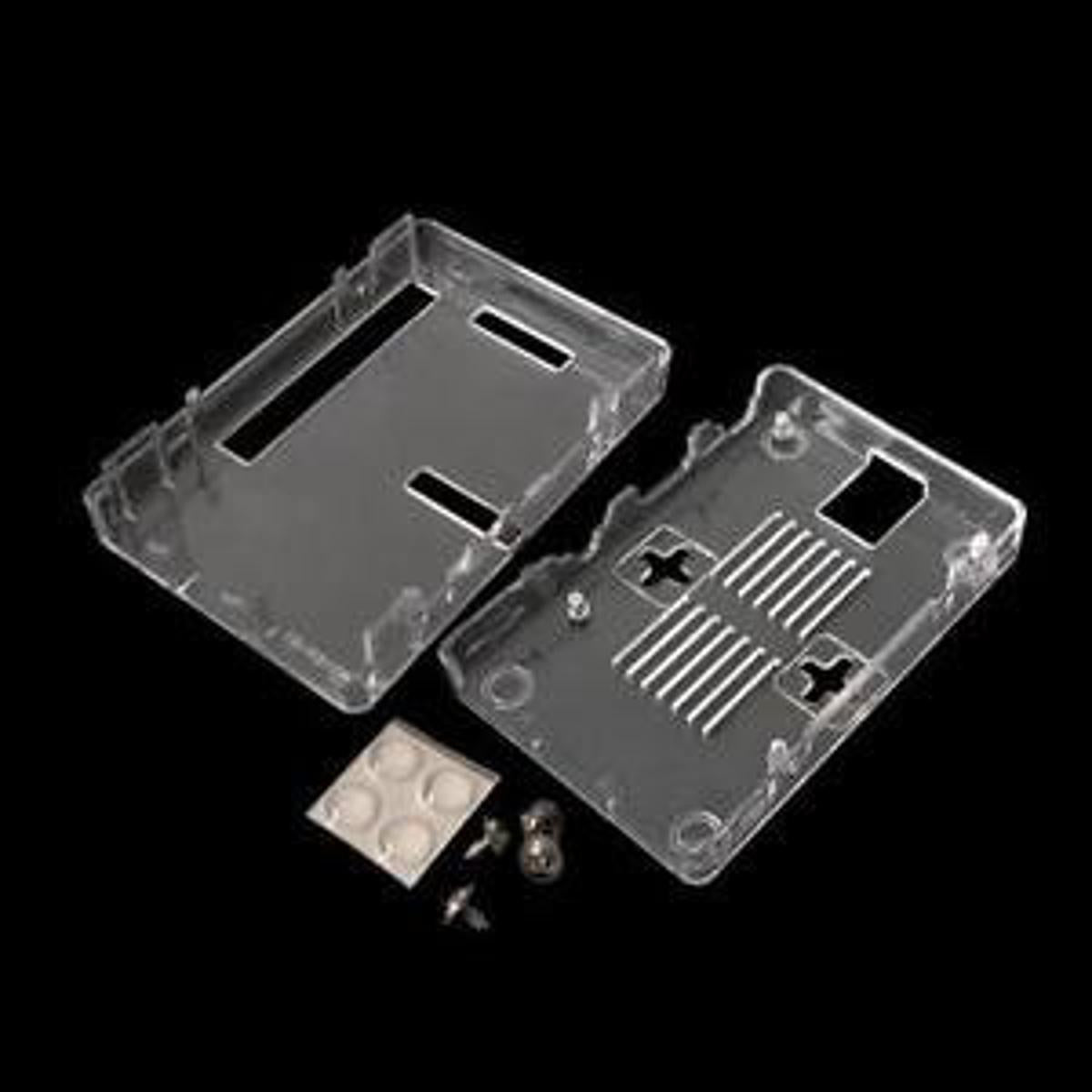 Clear Protective Acrylic Case Shell Enclosure Box For Raspberry Pi 3 B+