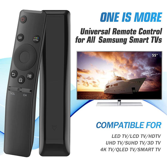 Smart Android LED TV Remote Replacement BN59-01259E TM1640 for Samsung LCD, LED, UHD & Smart TVs – Easy Pairing, Long Life