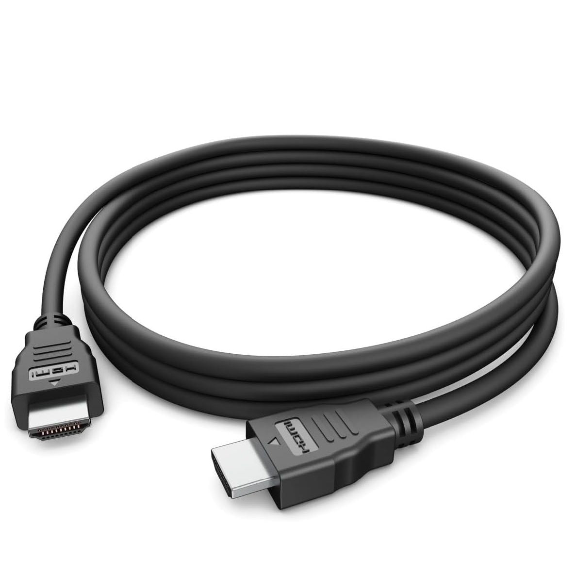 HDMI 2.0 Cable 1.5M Black – 4K & 5K @60Hz High-Speed HDMI Cable with Ethernet, Male to Male Plug & Play Audio Video Cable