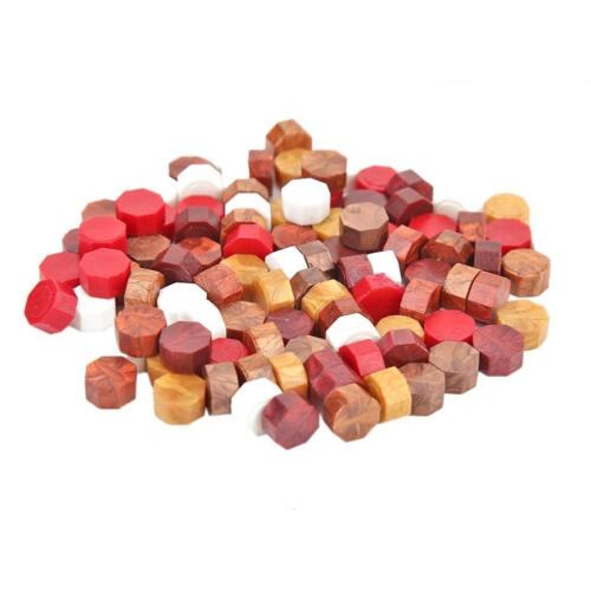 100 pcs multi colour Plastic packing vintage sealing wax stamp wax paint wax sealing Wax seal
