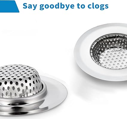 1pcs Stainless Steel Sink Strainer Bathroom Kitchen HEAVY DUTY Wholesale