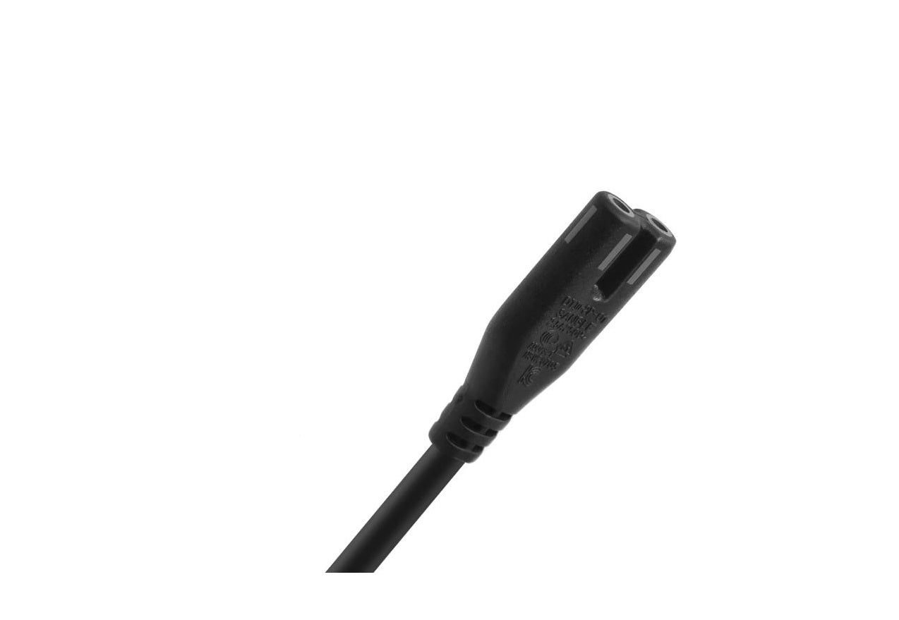 1.5 Meter 2-Pin L-Shape Universal AC Power Cord for Printer, Laptop, PC & Notebook – Replacement Power Cable Wire