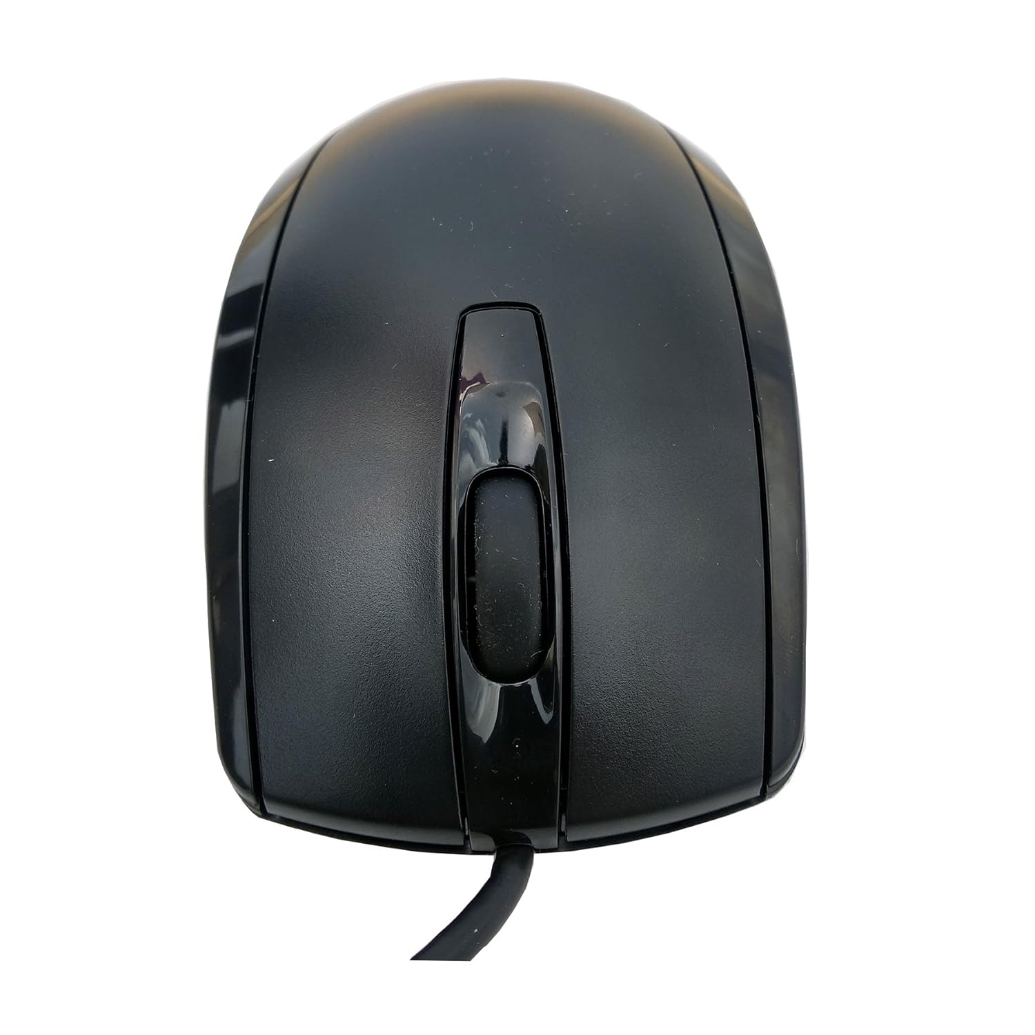 3-Button USB Wired Optical Mouse – Smooth Scroll, Ergonomic Design, Plug & Play Mouse for Laptop & Desktop (Black)