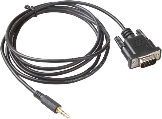 RS232 DB9 to 3.5mm 4-Pole Stereo Aux Cable 2 Meter – High Quality Data Transfer Serial Cable