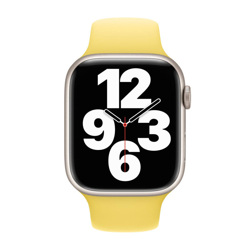 ⌚ New Fashion Colorful Sport Band for iWatch  42mm / 44mm / 45mm | Lemon Zest