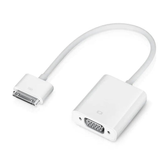 Apple 30-Pin Dock to VGA Adapter for iPad 2/3 iPhone 4/4S iPod TV Projector
