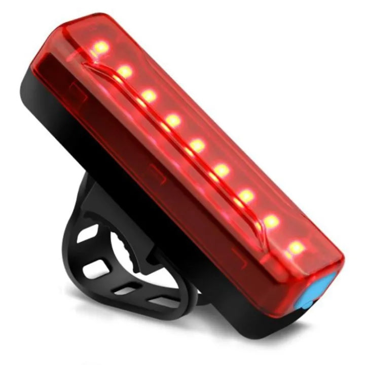 USB Rechargeable Bike Tail Light 9 LED High-Brightness, IPX5 Waterproof Rear Bicycle Light with 5 Modes, Cycle Light, Rare Light, Tail Light, Led, Back Light,  USB Charger, DC Light, Cycling, Cycle Accessories