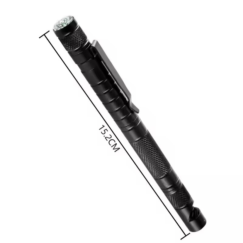 Pen Emergency Metal Tool Survival Kit Compass Whistle Camping Hiking Outdoor Emergency fire starter Screw Driver Cuter etc. the perfect gift for him A One
