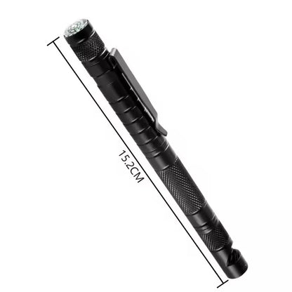 Pen Emergency Metal Tool Survival Kit Compass Whistle Camping Hiking Outdoor Emergency fire starter Screw Driver Cuter etc. the perfect gift for him A One