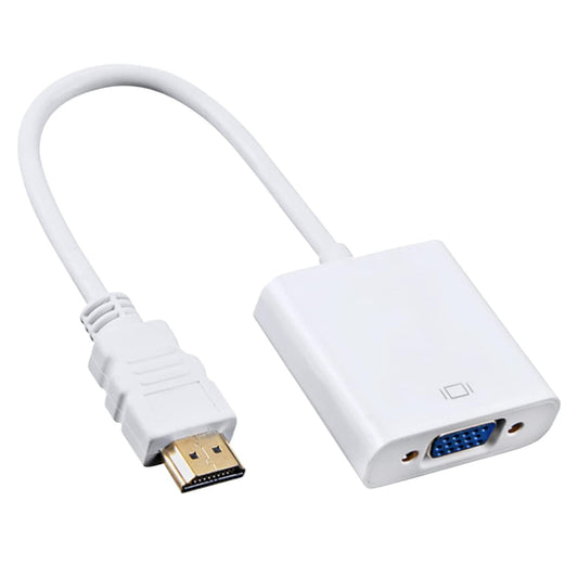 HDMI to Vga, HDMI Male to VGA Female Adapter for Computer, Desktop, Laptop, PC, Monitor, Projector,