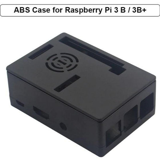 ABS Case For Raspberry Pi 3 Model B+ 3b 3b+ Matte Black Premium Quality