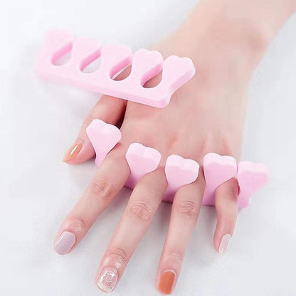 Toe Separators Finger Separators, 2 Pcs Soft Sponge Finger Toe Separator for Painting Nails, Toe Nail Separator, Toes Separators Pedicure, Salon Nail Art Pedicure Manicure Tool Beauty Tools