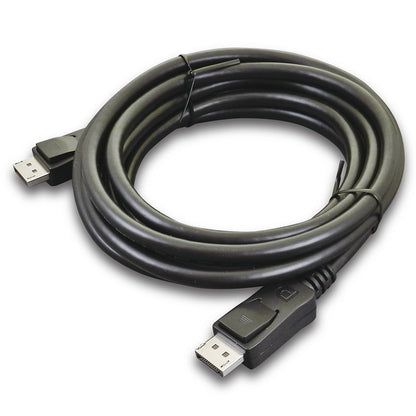 Generic DisplayPort to DisplayPort Cable DP to DP Male to Male 21.6Gbps HBR2 4K @60Hz Audio Video Black