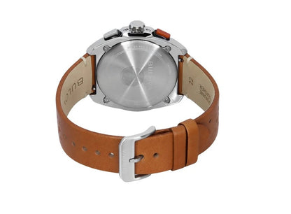 ⌚ 22 mm Premium Leather Branded Watch Strap – Classic Brown 22mm