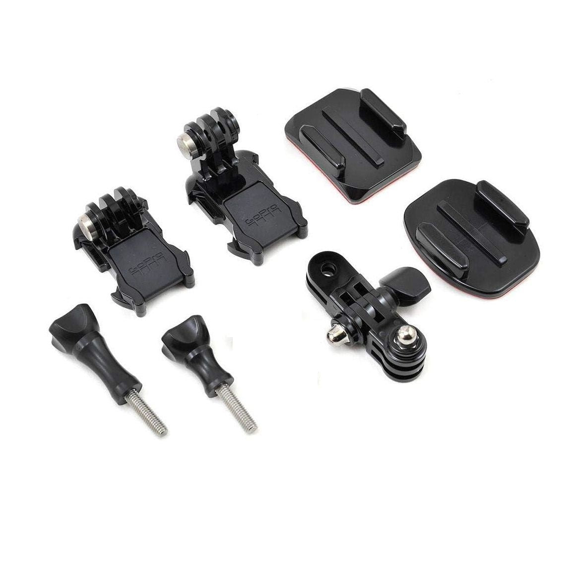 GoPro Mounting Accessories Kit – Adhesive Mounts, Quick Release Buckle, Pivot Arm & Thumb 3 Screws Set