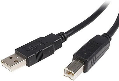 USB Printer Cable 2 Meter | USB 2.0 A to B High Speed Data Cable for Printer & Scanner