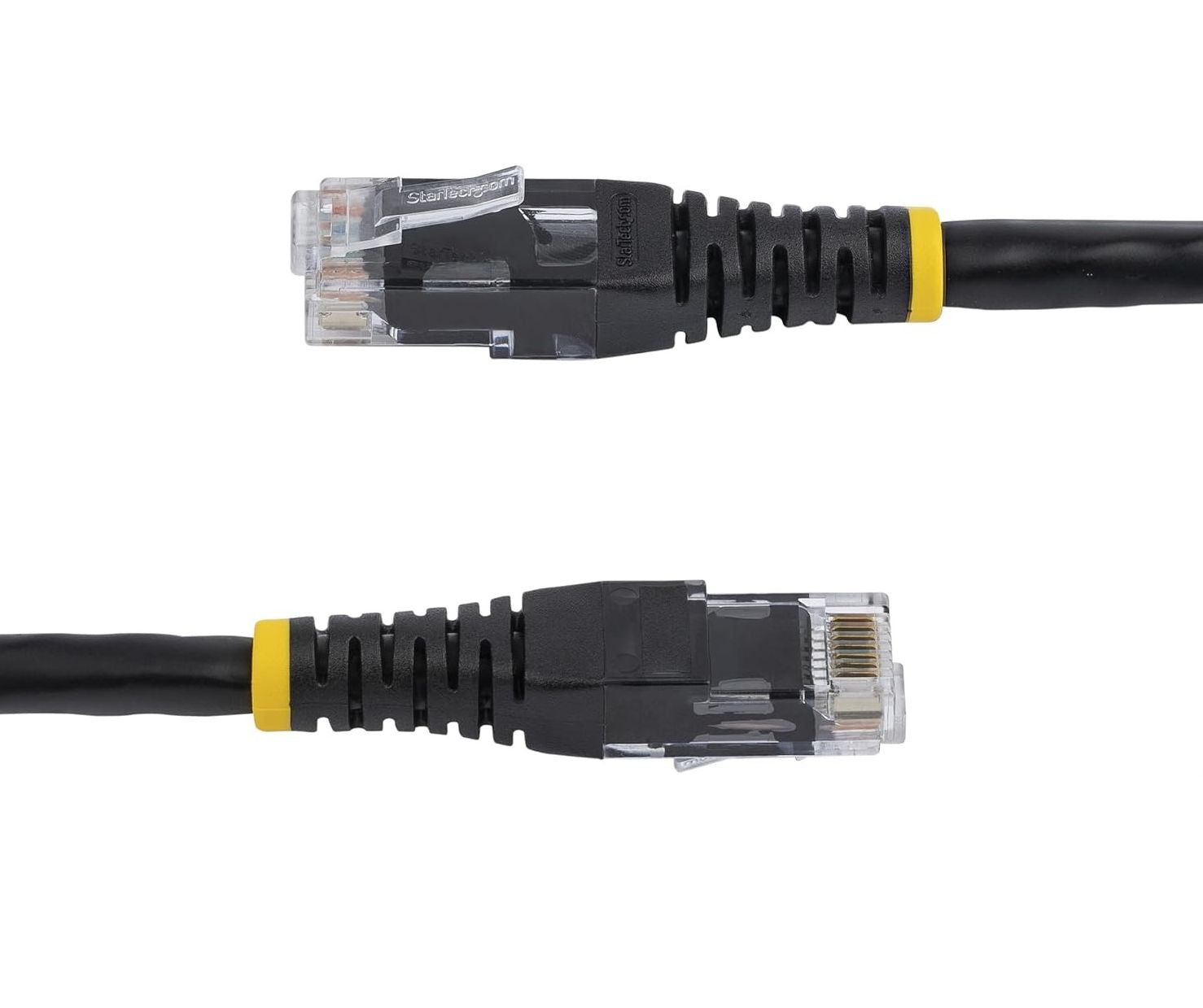 Star Tech Premium 6ft CAT6 Ethernet Cable LSZH – 10Gbps 650MHz RJ45 UTP Network Patch Cord, 100W PoE Support, Snagless with Strain Relief, Black (1.8m)
