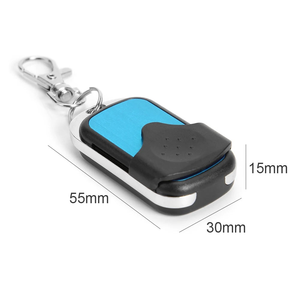 433Mhz Wireless Remote Control 4 Channel Silver