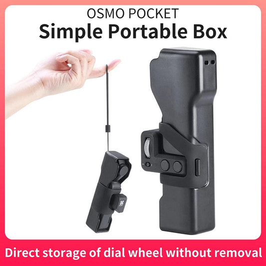 A One Hi Quality Products Simple Case for DJI OSMO Pocket, Portable, no Need to take Off The Wheel Control