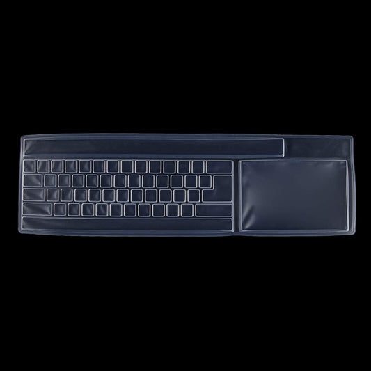 universal Ultra-Thin Transparent Silicone Keyboard Cover for Desktop Computer – Waterproof & Dustproof Protector