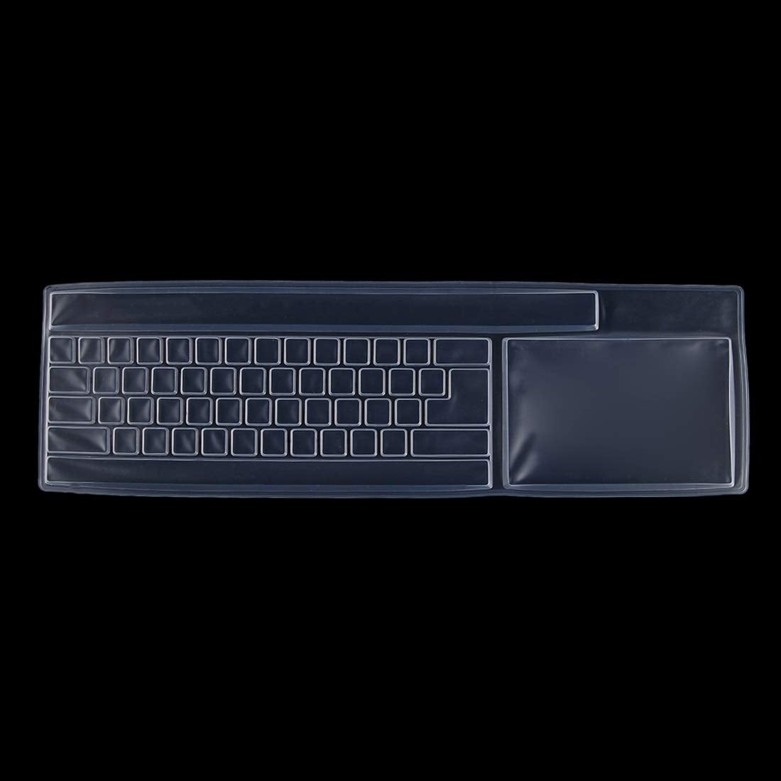 universal Ultra-Thin Transparent Silicone Keyboard Cover for Desktop Computer – Waterproof & Dustproof Protector