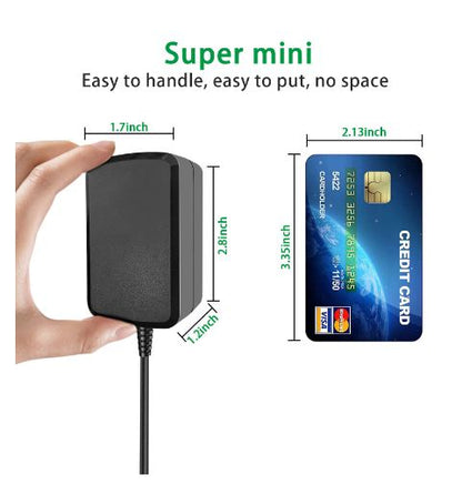 **⚡ 7.5V 1A AC/DC Adapter Charger  Universal Power Supply • 3.5mm DC Pin • Battery Charger**