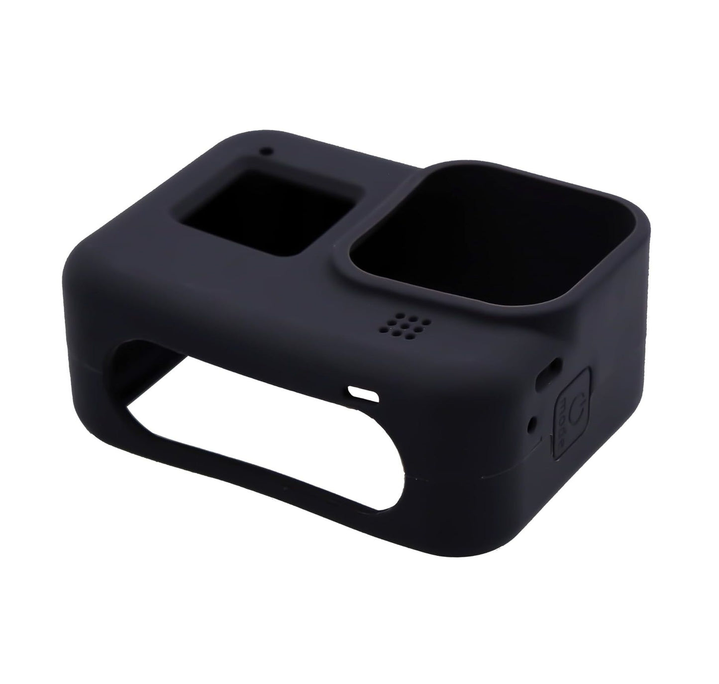 Full Body Soft Silicone Case for GoPro Hero 8 Black with Wrist Strap – Shockproof Protective Cover (Black)