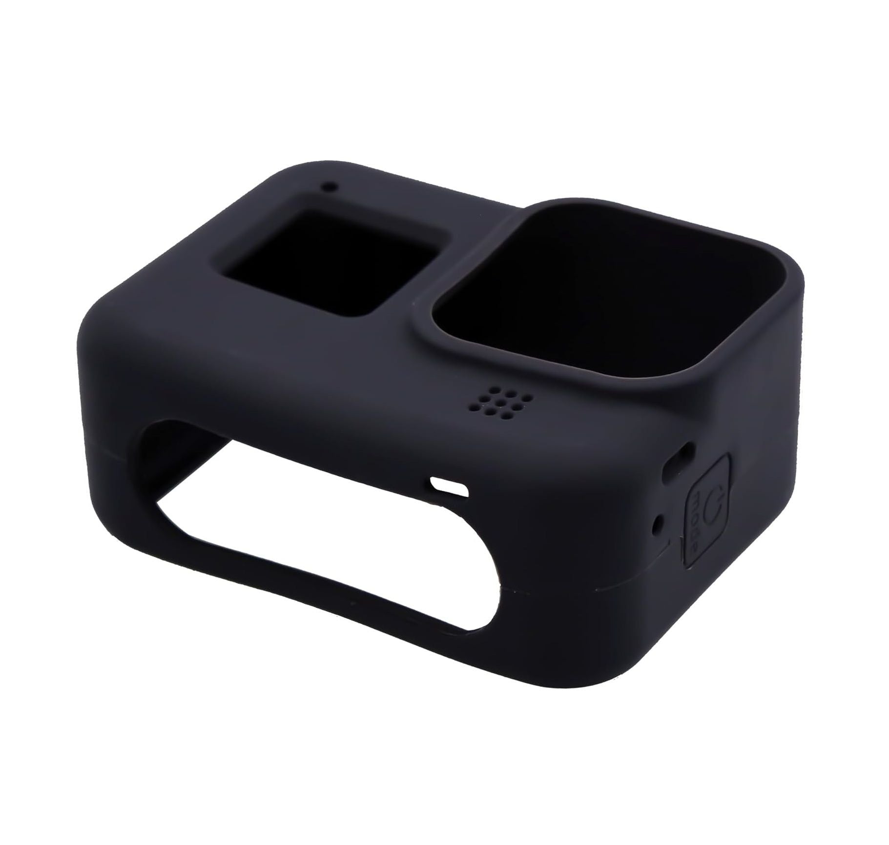 Full Body Soft Silicone Case for GoPro Hero 8 Black with Wrist Strap – Shockproof Protective Cover (Black)