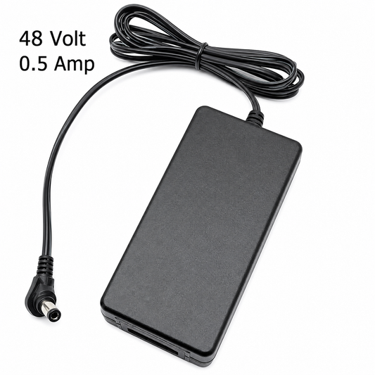 48V 0.375A / 0.5A Genuine Branded AC DC Power Adapter | 100-240V Input | DC Pin Charger | Tested | Long Life