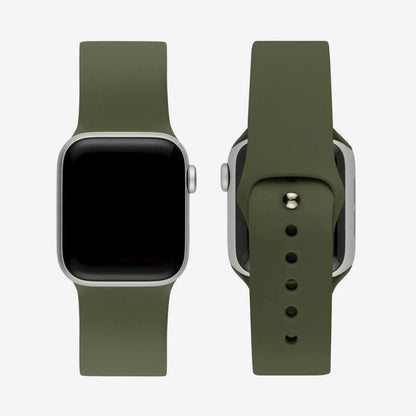 ⌚ 41mm | 40mm | 38mm Silicone Smart Watch Strap  A-Quality with Lock | Compatible with 41mm 40mm 38mm