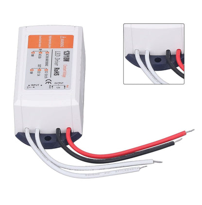 LED Driver Power Supply – Constant Voltage Adapter AC 100-240V to 12V 1.5A 18W for LED Strip Lights & LED Projects