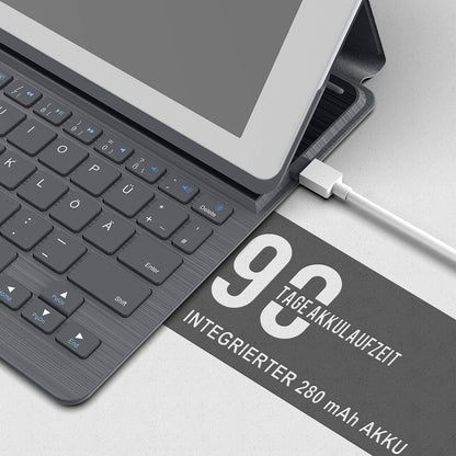 Inateck Keyboard for 10.2/10.5 inch iPads. BK2003 Wireless Keyboard Case For iPad 9.7 (2017/2018) / iPad Air (ipad Not included) - Image 5