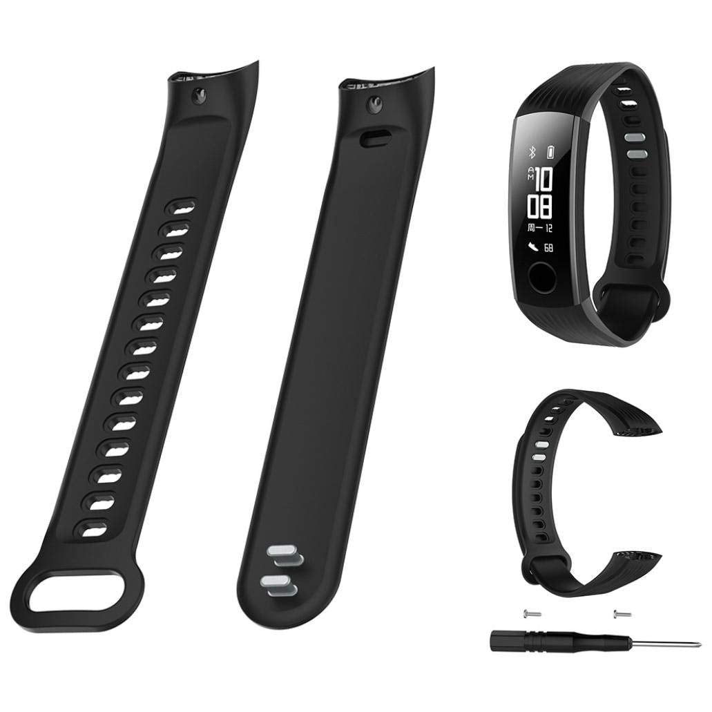 Silicone Sports Waterproof Wrist Strap for Huawei Honor Band 3