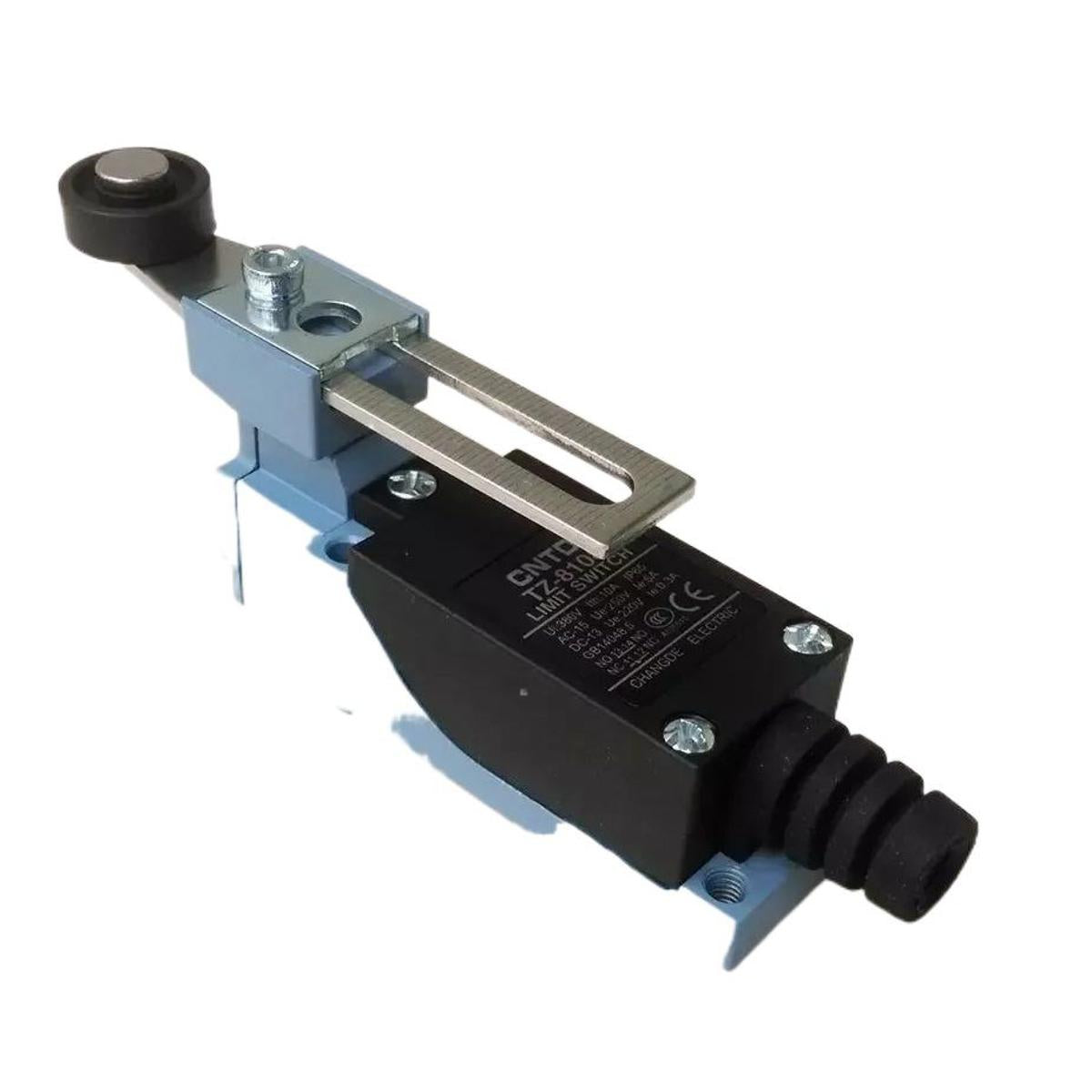 ELECTROPRIME TZ-8108 SPDT Momentary Limit Switch – 10A 380V for CNC, Mill, Plasma, Industrial Automation