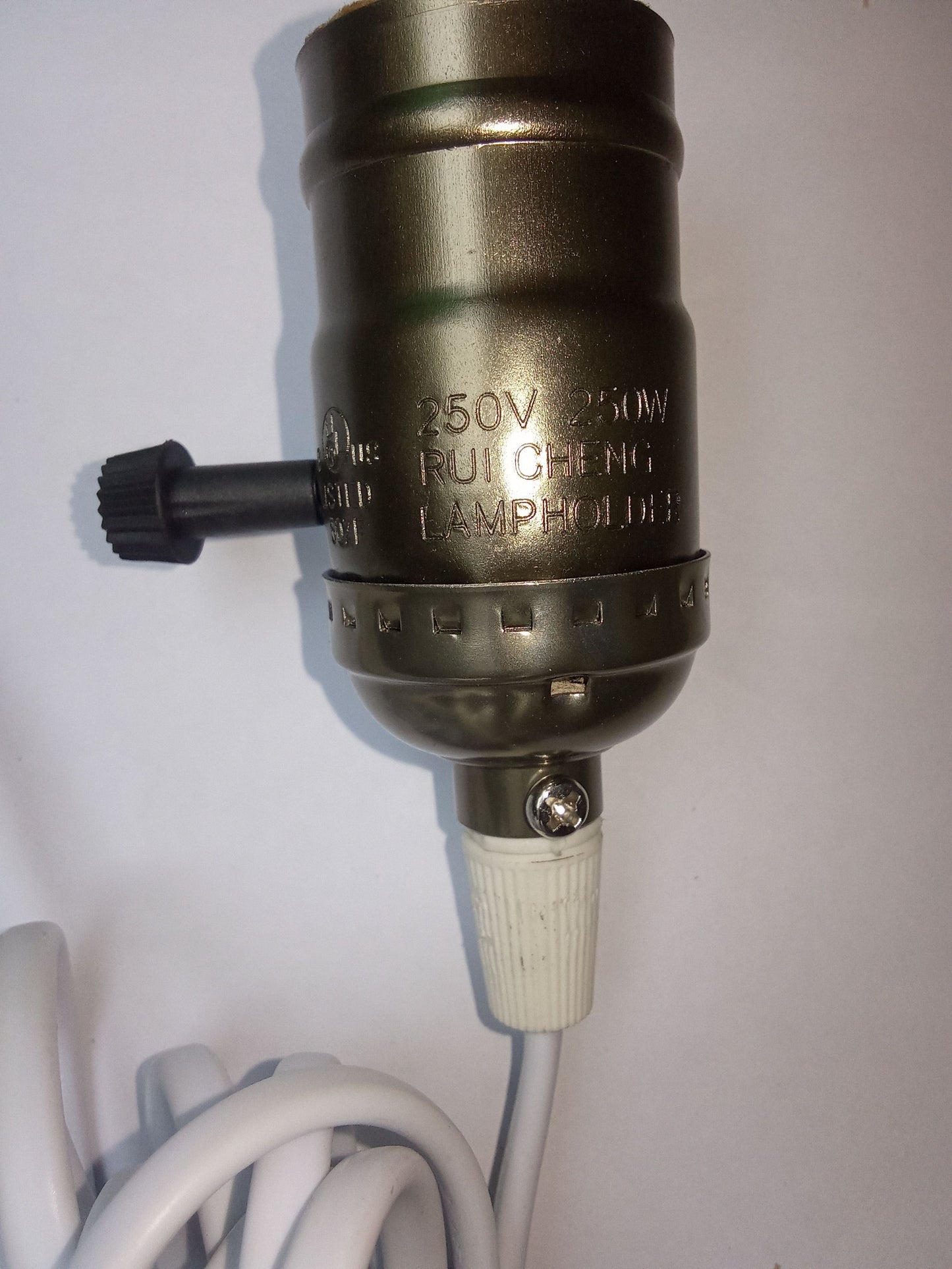 Light Bulb Holder, Sturdy Durable Light Socket Cord For Tungsten Lamps For Home For Incandescent Lamps For Bulb Lamps fancy Bulb Holder With Cable and switch for Smart Home RUI CHENG Lamp holder