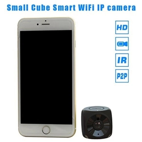 Boldguard Mini Cube IP Camera – WiFi Smart Security Camera with Night Vision & Motion Detection