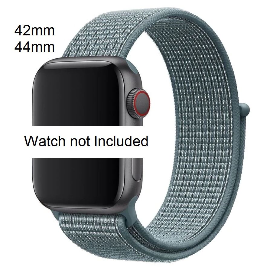 Celestial Teal Sport Loop 42mm 44mm i watch hi Quality Army Alligator Color Flexible