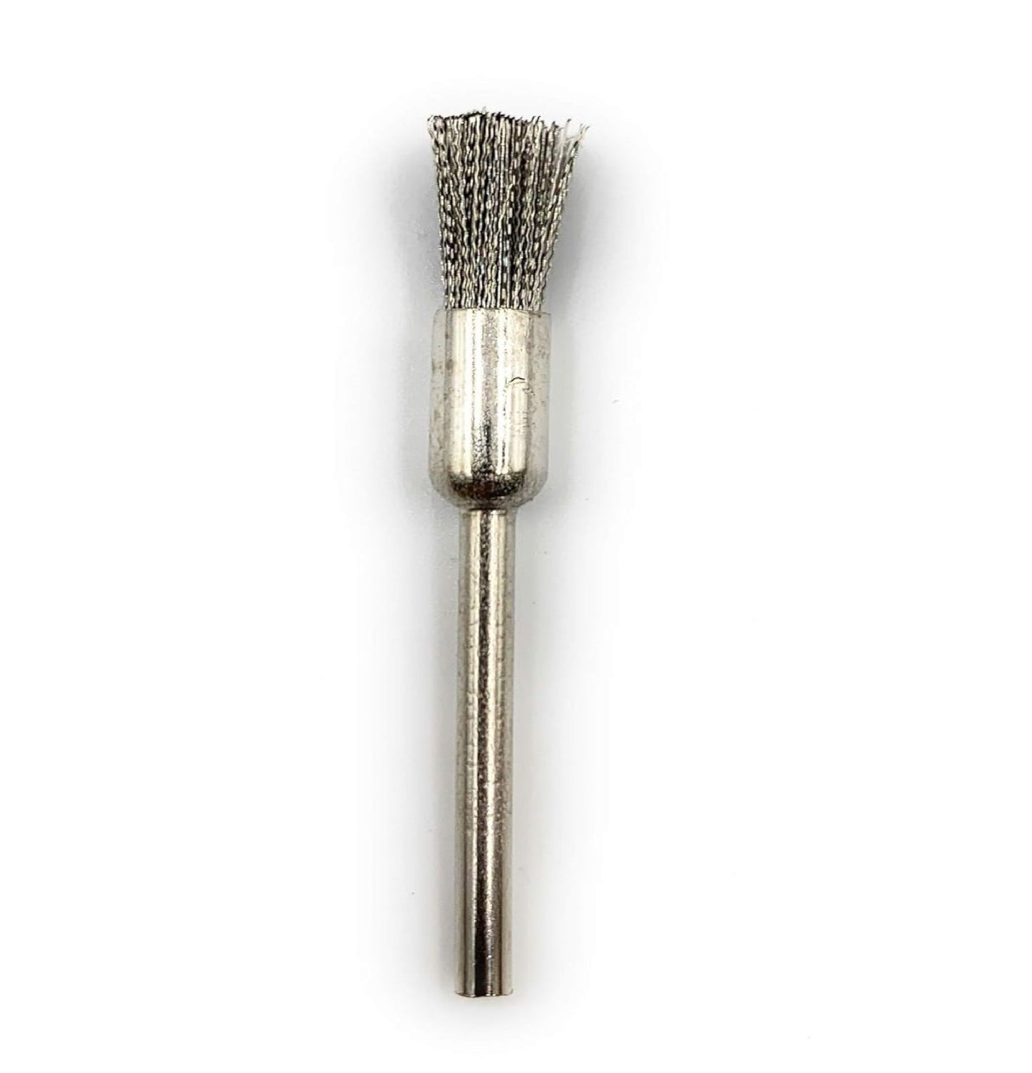 Stainless Steel Wire End Brush for Dremel Rotary Tool – 1 PCS Polishing Brush for Rust Removal, Satin Finish, Jewellery & Watch Cleaning Tool