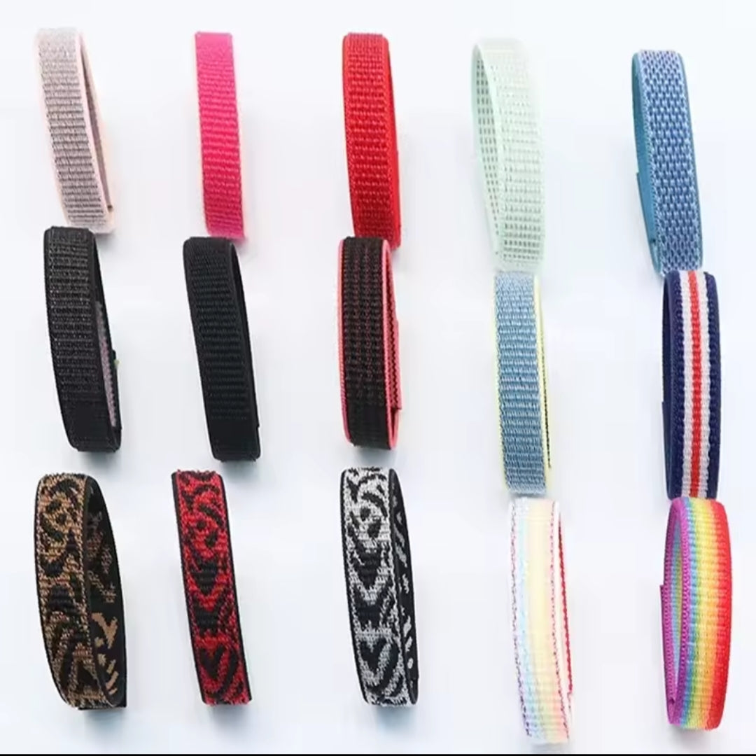 Mi 5/6 Mi Nylon Premium Quality Bracelet For Xiaomi Mi Band 5 Strap Nylon silicone Sport Wristband For Mi band 3 Mi Band 4 Smart Watch Strap ( Watch Not Included)