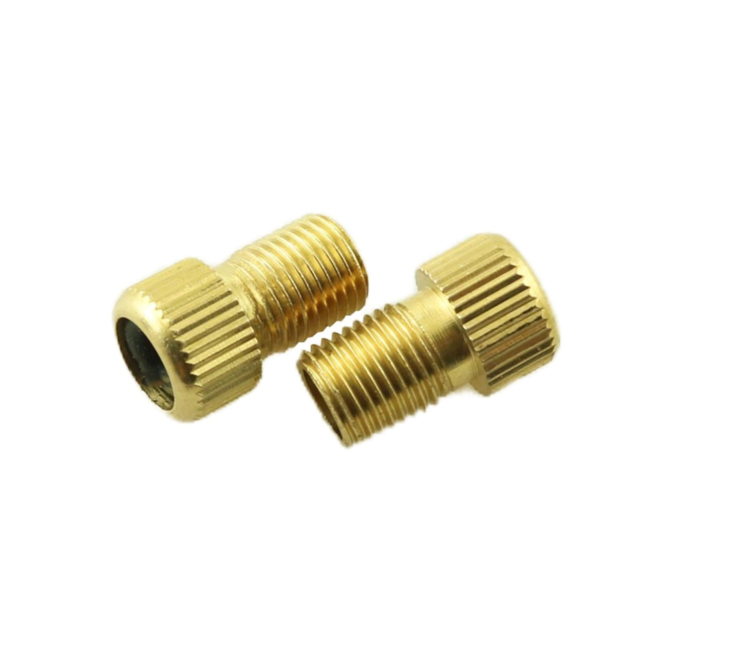 2PCS Bike Valve Adapter Presta to Schrader – Bicycle Pump & Air Compressor Converter