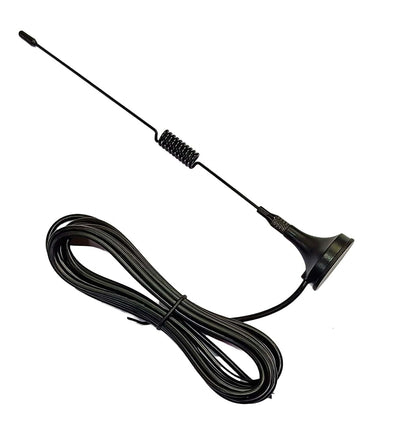 High Gain Magnetic Base Antenna with SMA Female Connector | 3G 4G LTE GSM WiFi External Antenna | 3–5 dBi Signal Booster with 3m Cable