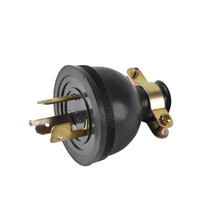 3-Pin Generator Power Line Connector 20A 250V – American Lock Plug | Heavy Duty Premium Quality Plug