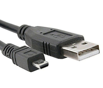 USB Mini-B 8 Pin Cable 1.5M for Nikon Cameras – Replacement for UC-E6 UC-E16 UC-E17 | Compatible with D3200, D5200, D5500, D7100 & More