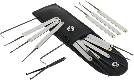 12-Piece Locksmith Training Kit with Practice Tools – Skill Development Set for Lock Mechanism Learning