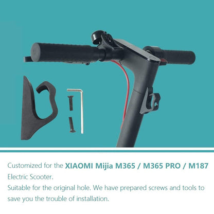 Glodorm Hanger Hook Gadget Bag Claw for Xiaomi M365 / M365 Pro / M187 Electric Scooter – Durable Hanging Pothook Accessories (Black)