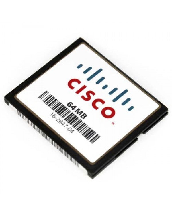 Cisco 64MB CompactFlash Memory Card for 1800 2800 3800 Series Routers – CF Flash Storage