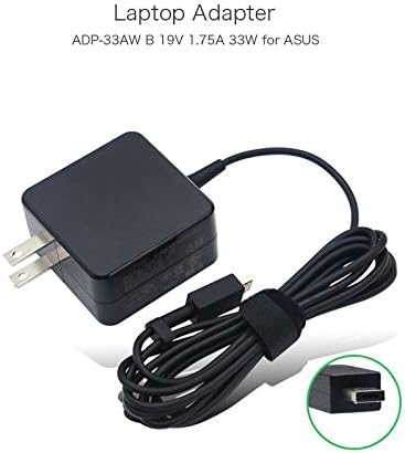 19V 1.75A DC Laptop Charger for ASUS EeeBook X205 / X205T / X205TA – 33W AC Adapter 100-240V High Quality Replacement Power Supply