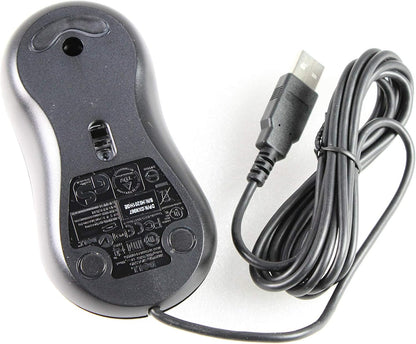 Dell 3-Button USB Wired Optical Mouse with Scroll Wheel – 1000 DPI Precision, Ergonomic Design for Laptop & Desktop (Black)