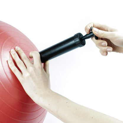 Hand Pump for Gym Ball & Exercise Ball – Portable Air Pump for Fitness, Yoga & Stability Balls